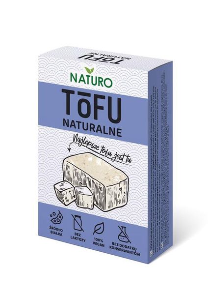 Naturo Tofu naturalne 200 g zdjęcie 1