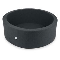 Suchy basen 90x30cm grafitowy bez piłek