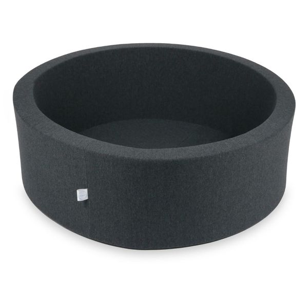 Suchy basen 90x30cm grafitowy bez piłek zdjęcie 1