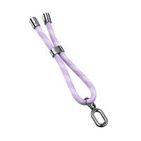 usams uniwersalna smycz do telefonu 34cm fioletowy/purple zb317gs02