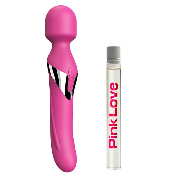 Silikonowy masażer ciała Dorcel + kobiece perfumy. zdjęcie 1