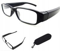 OKULARY SZPIEGOWSKIE UKRYTA KAMERA FULLHD PODSŁUCH