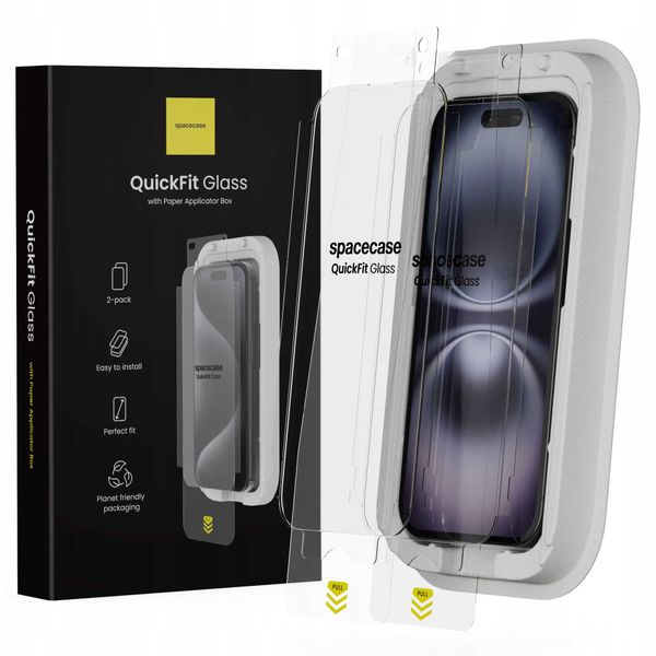 Spacecase Quickfit Glass Iphone 15 / 16 zdjęcie 1