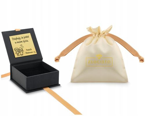 PIĘKNY ZŁOTY MOCNY ŁAŃCUSZEK SPLOT LISI OGON 42 CM 585 NA PREZENT na Arena.pl