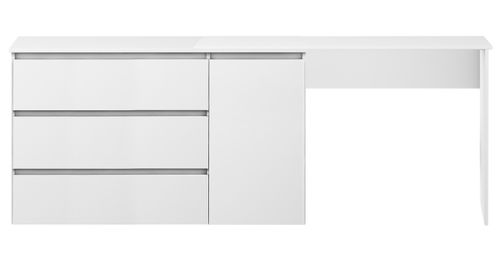 Biurko narożne MEGAN N5 białe na Arena.pl