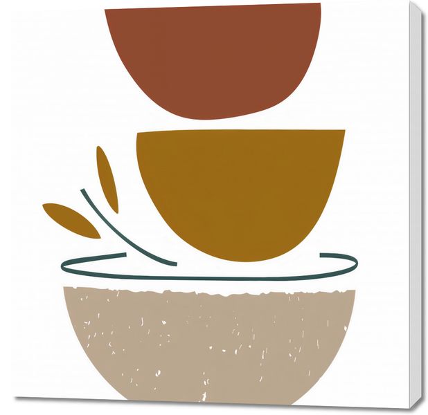 Obraz 90x90cm Spójna Forma zdjęcie 1