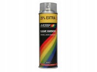 lakier akrylowy bezbarwny spray motip 04009 500 ml