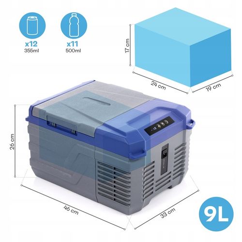 LODÓWKA METEOR NL9 KOMPRESOROWA TURYSTYCZNA SAMOCHODOWA NA PIKNIK NA RYBY na Arena.pl