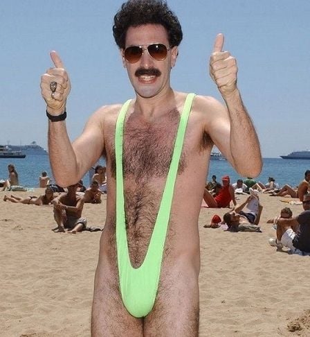 BORAT MANKINI STRÓJ BORATA KĄPIELOWY STRINGI na Arena.pl