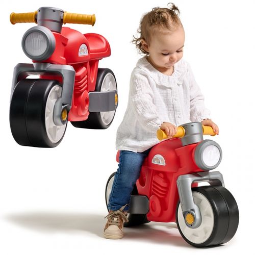 FALK Jeździk Biegowy Ciche Koła Motor Prem1er Retro Czerwony 1+ na Arena.pl