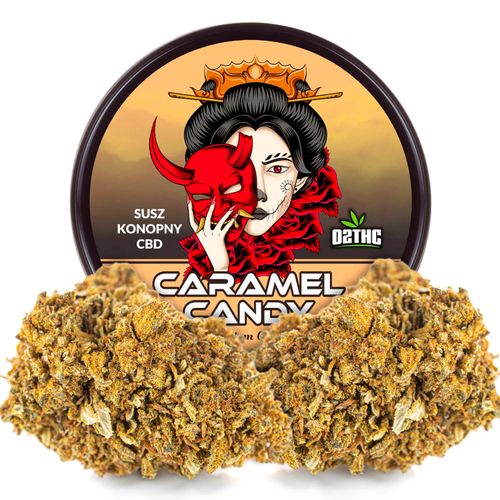 Susz konopny CBD | CARAMEL CANDY | 100 g na Arena.pl