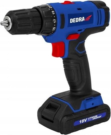 DEDRA WIERTARKO - WKRĘTARKA DED7880B 18V 2X1,5AH na Arena.pl