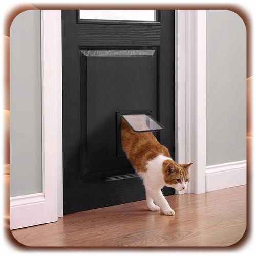 DRZWICZKI WAHADŁOWE DLA KOTA PSA DWUSTRONNE KLAPĄ 4SPOSOBY 4WAY XL +SZABLON na Arena.pl