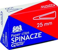 spinacze t-25 (10) trójkątne grand 0104