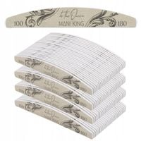 Pilniczki Jednorazowe 100/180 Royal Półksiężyc Łódka Mani King 100szt.