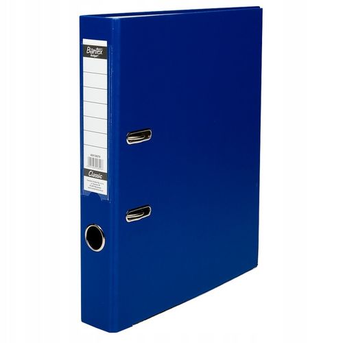 Segregator A4 Bantex Classic PP 5 cm granatowy 5 szt na Arena.pl