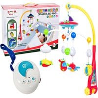 Karuzelka Do Łóżeczka Ufo Z Projektorem Na Pilot