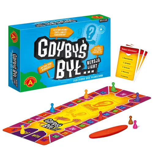 Przezabawna gra planszowa dla dzieci i dorosłych Gdybyś był... Wersja light na Arena.pl