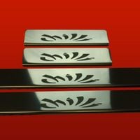 Listwa progowa TOYOTA YARIS MK2 CHILLI Stal nierdzewna 304 połysk 4szt