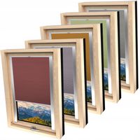 Plisa Roleta Dachowa Zaciemniająca Termo na Wymiar