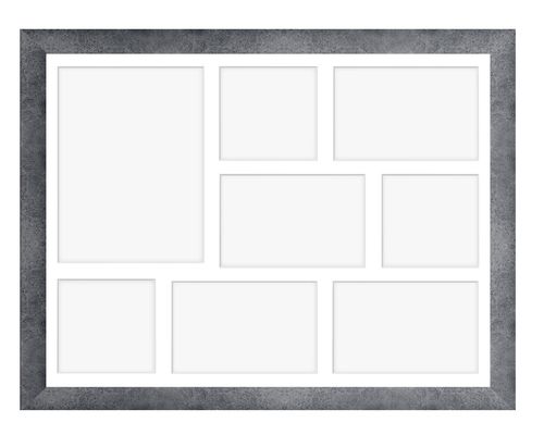 Ramka na 8 zdjęć Hekla 40x50x8 MDF galeria zdjęć beton 1szt. na Arena.pl