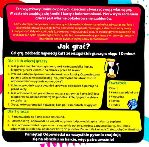 BrainBox: Koloruj i zapamiętuj na Arena.pl
