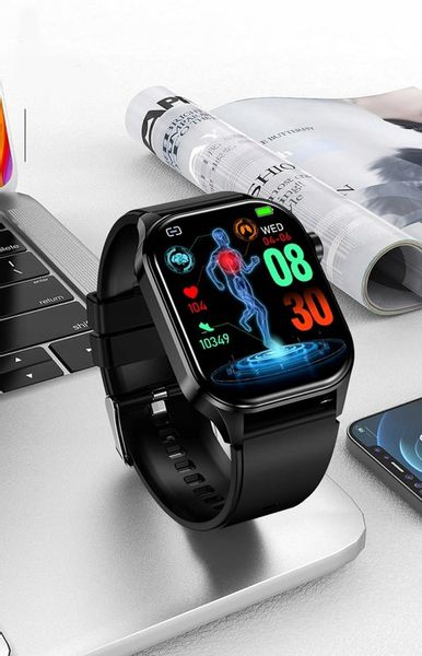 SMARTWATCH MĘSKI Zegarek EKG FUNKCJA POMIARU CUKRU AMOLED CIŚNIENIE ROZMOWY zdjęcie 15