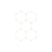 Lampa LED Hexagon 5L 240W