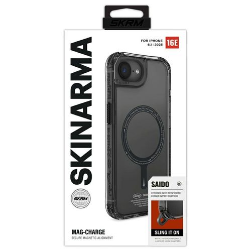 Etui Skinarma Saido MagSafe do iPhone    16e czarny na Arena.pl