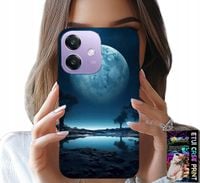 ETUI DO OPPO A60 5G - PEŁNIA KSIĘŻYCA KSIĘŻYC FUTERAŁ + FOLIA