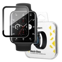 wozinsky watch glass hybrydowe szkło do oppo watch 2 42 mm czarny
