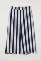 H&M 36 S Spodnie culottes PASKI