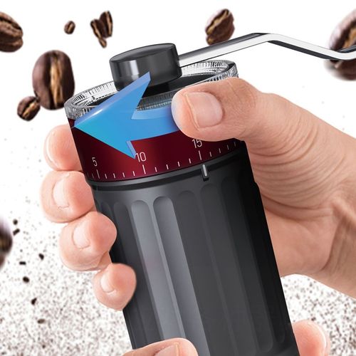 ręczny młynek do kawy z regulacją kinghoff kh-2002 na Arena.pl