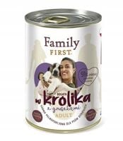 Family First karma mokra królik z gruszkami 800 g