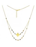 Naszyjnik Melody Labradoryt 925