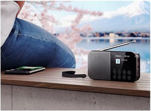 Radio przenośne SHARP Osaka DR-P520 Czarno-szary na Arena.pl