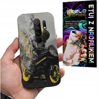 ETUI CASE DO XIAOMI REDMI 9 - MOTOR FAN Motocykle MĘSKIE WZORY PLECKI