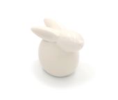 Króliczek wielkanocny biały królik ceramiczny dekoracja świąteczna