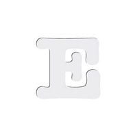 Litera dekoracyjna z MDF-u do sublimacji 10 cm E