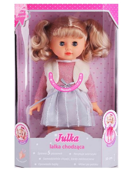 Lalka chodzaca Julka SmilyPlay SP83960 39604 zdjęcie 3