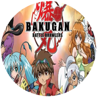 Opłatek na tort Bakugan