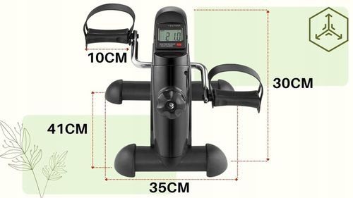 ROWEREK ROTOR DO REHABILITACJI KOŃCZYN RĄK I NÓG TRENINGOWY ROWER LCD na Arena.pl