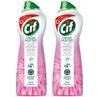2 x Mleczko CIF mleczka do czyszczenia z mikrokryształami Kwiatowy 2x 0,78l