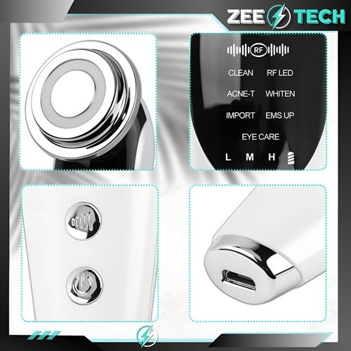 MEZOTERAPIA BEZIGŁOWA 7w1 MASAŻER DO TWARZY ELEKTRYCZNY EMS LIFTING na Arena.pl