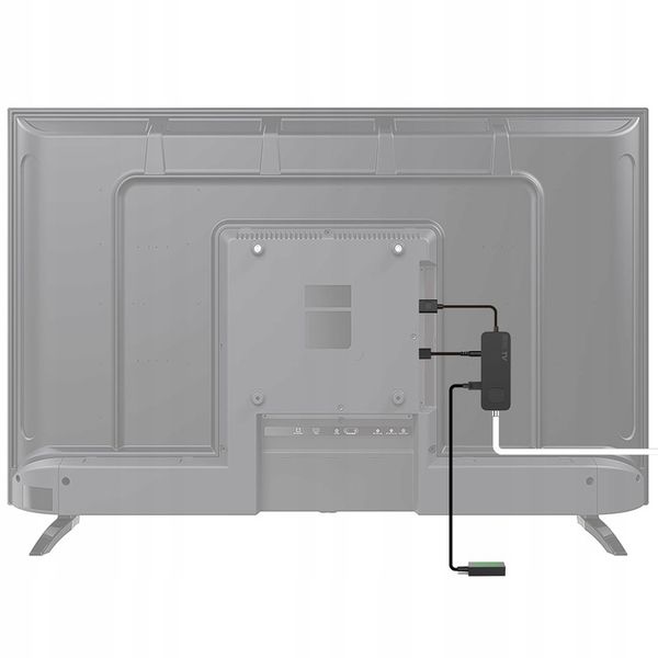 Tuner dekoder dvbt2 hevc mini stick tv naziemnej zdjęcie 5