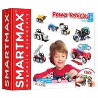 Klocki magnetyczne SmartMax Power Pojazdy MIX 25el