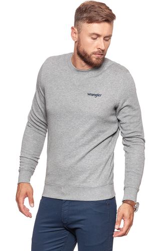 WRANGLER LOGO CREW GREY MARL W6582HYVB M na Arena.pl