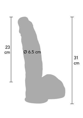 Ultra Realistic Dildo Silicone 29 Cm na Arena.pl