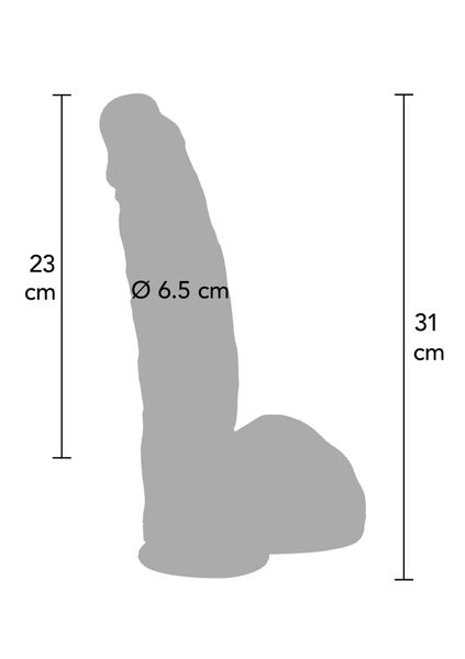 Ultra Realistic Dildo Silicone 29 Cm zdjęcie 9