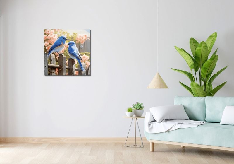 Obraz 60x60cm Wiosna u Bram zdjęcie 2